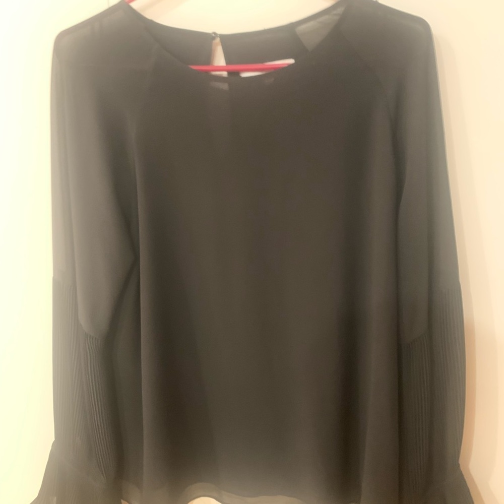 Dark black top